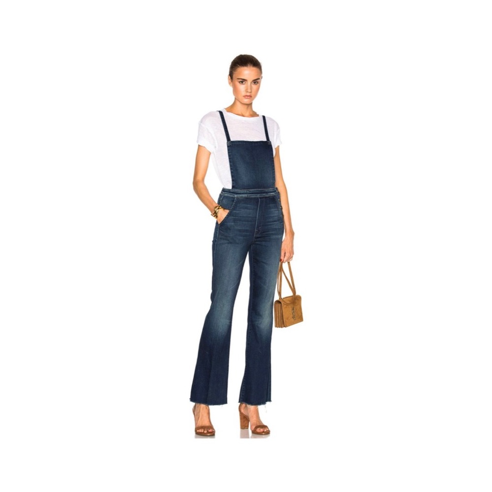 MOTHER Denim Swooner Weekender Overall